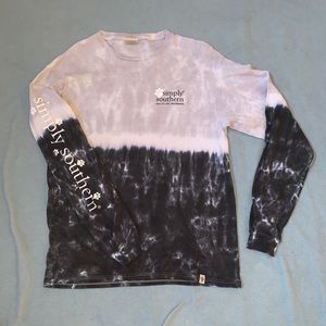 Simply Southern Long Sleeve Tye Dye Shirt